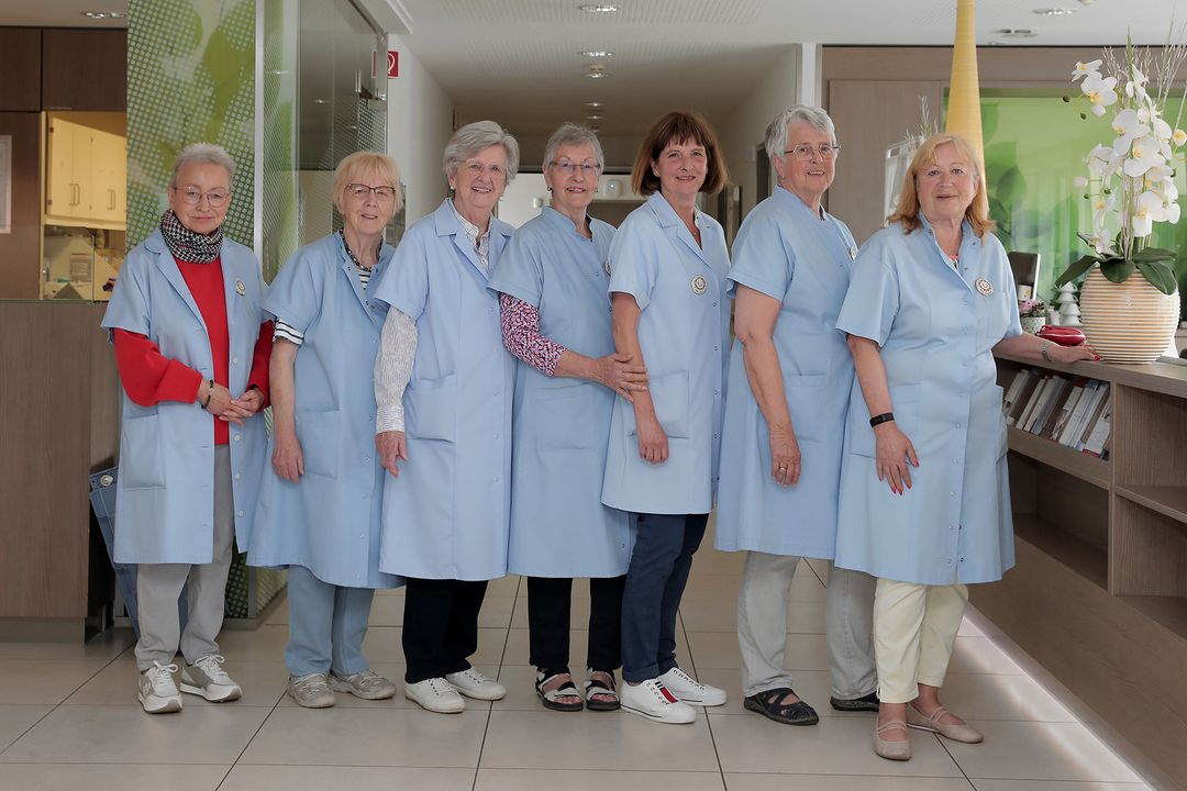 Ehrenamtlicher Patienten-Besuchsdienst Blaue Damen