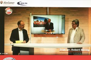 17. Deutscher Reha-Tag mit WDR-Moderator Michael Heussen und Gastgeber Prof. Dr. Robert Bering