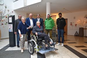 Rollstuhlfahrrad vom Förderverein für Alexianer Seniorenhaus St. Tönis