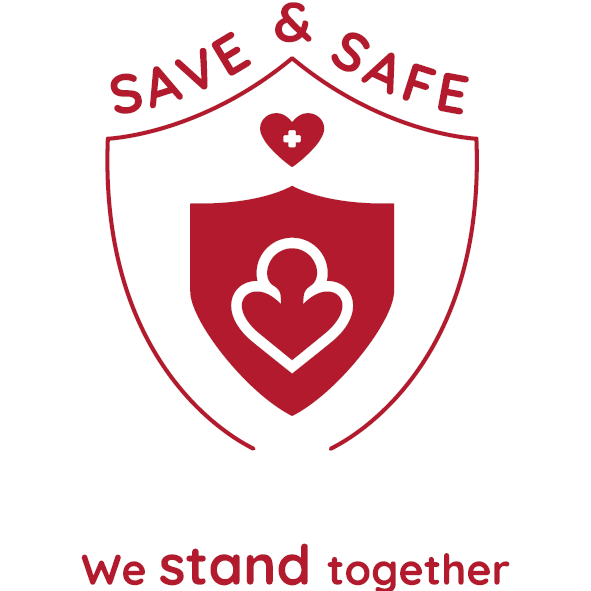 Logo save & safe