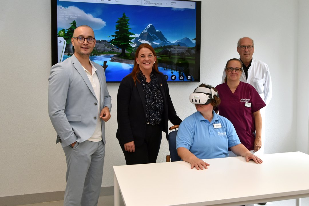 VR-Brille in der neurologischen Frührehabilitation